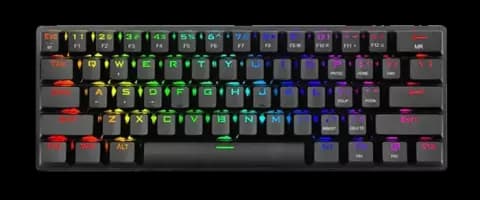 کیبورد سیمی گیمینگ T-DAGGER مدل Verde T-TGK317 RGB با سوییچ آبی
