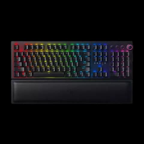 کیبورد بی سیم گیمینگ Razer مدل BlackWidow V3 Pro با سوییچ زرد