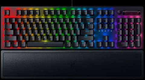 کیبورد سیمی گیمینگ Razer مدل BlackWidow V3 با سوییچ زرد