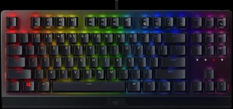 کیبورد سیمی گیمینگ Razer مدل BlackWidow V3 Tenkeyless با سوییچ زرد