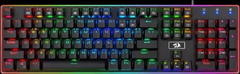 کیبورد سیمی گیمینگ Redragon مدل Ratri K595 RGB