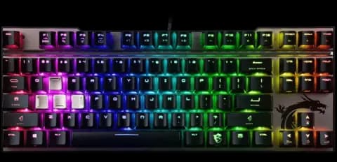 کیبورد سیمی MSI GAMING مدل VIGOR GK70 با سوییچ قرمز