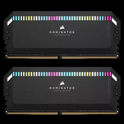 رم دسکتاپ (32GB*2) 64 گیگابایت Corsair مدل DOMINATOR PLATINUM RGB DDR5 6800MHz
