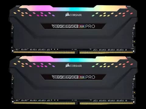 رم دسکتاپ (16GB*2) 32 گیگابایت Corsair مدل VENGEANCE RGB PRO DDR4 4000MHz