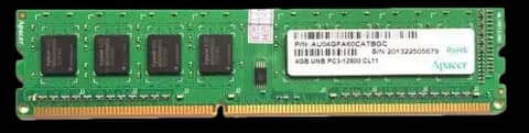رم دسکتاپ (4GB*1) 4 گیگابایت Apacer مدل AU04GFA60CATBGC DDR3 1333MHz