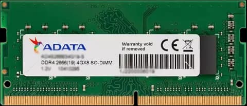 رم لپ تاپ 4 گیگابایت Adata مدل DDR4 2666 (2400)MHz