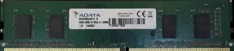 رم کامپیوتر 4 گیگابایت DDR4 تک کاناله (2400) 2666 مدل AD4U2666J4G19