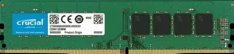 رم کامپیوتر 4 گیگابایت DDR4 تک کاناله (2400) 2666 مگاهرتز Crucial مدل CT4G4DFS8266