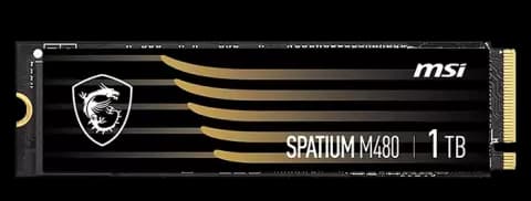 حافظه SSD اینترنال 1 ترابایت MSI مدل SPATIUM M480 NVME M.2