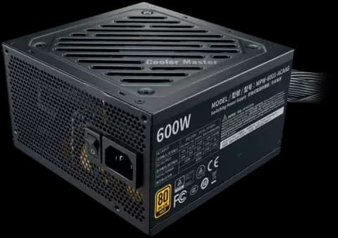 پاور 600 وات Cooler Master مدل G600 80Plus Gold