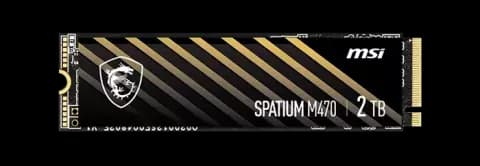 حافظه SSD اینترنال 2 ترابایت MSI مدل SPATIUM M470 NVME M.2