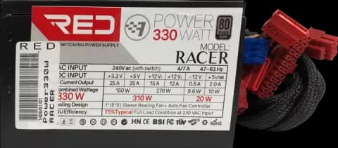 پاور 330 وات RED مدل RACER