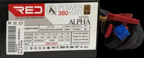 پاور 380 وات RED مدل ALPHA