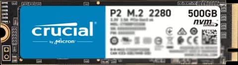 حافظه SSD اینترنال 500 گیگابایت Crucial مدل P2 NVMe M.2