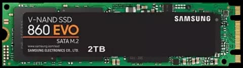 حافظه SSD اینترنال 2 ترابایت Samsung مدل 860 EVO M.2
