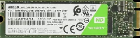 حافظه SSD اینترنال 480 گیگابایت WD مدل GREEN WDS480G2G0B M.2