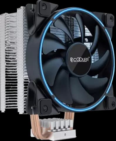 خنک کننده پردازنده PCCOOLER مدل GI-X3B V2 CORONA BLUE