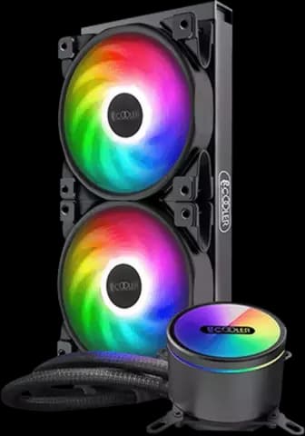 خنک کننده پردازنده PCCOOLER مدل GI-CX240 ARGB