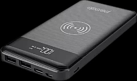 پاور بانک بی سیم 10000میلی آمپر ساعت porodo مدل PD-926W