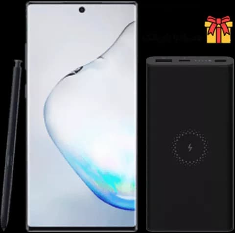 گوشی موبایل 256 گیگابایت SAMSUNG GALAXY مدل NOTE 10 PLUS به همراه پاور بانک 10000 میلی آمپر XIAOMI